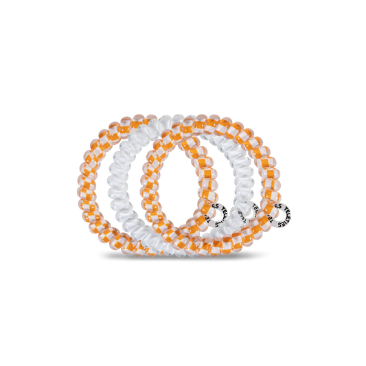 Spiral Hair Coils | Small | Univ. of Tennessee Hair Ties
