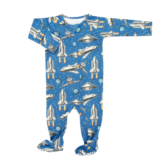 Deep In Orbit Zipper Footy