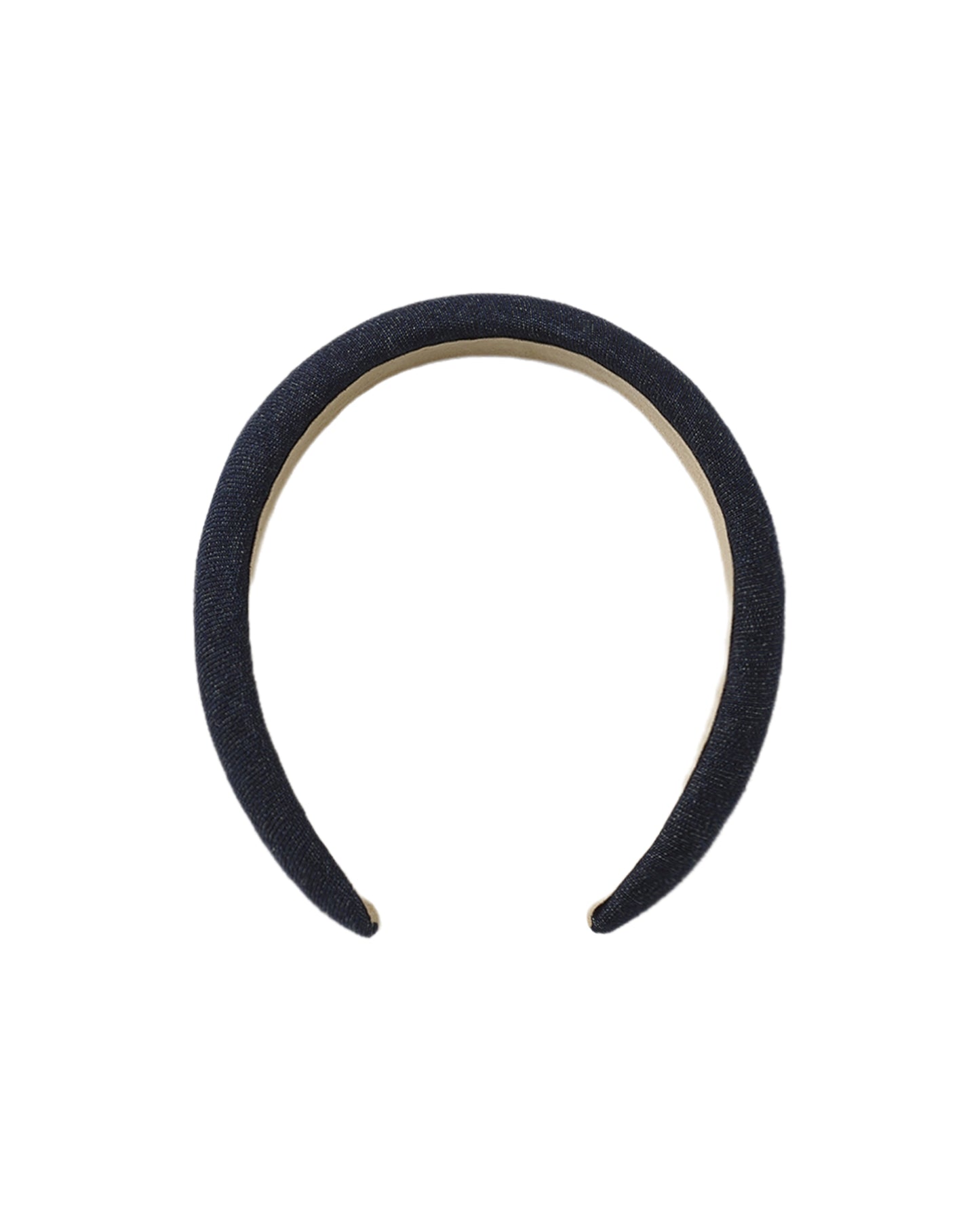 Padded Indigo Headband / One Size