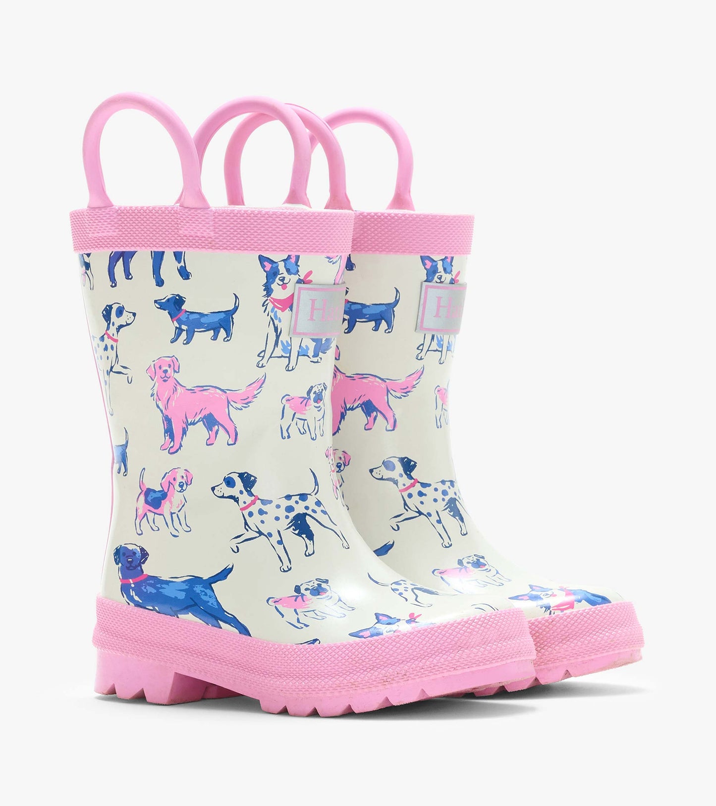 Little Pups Rain Boots with Handles