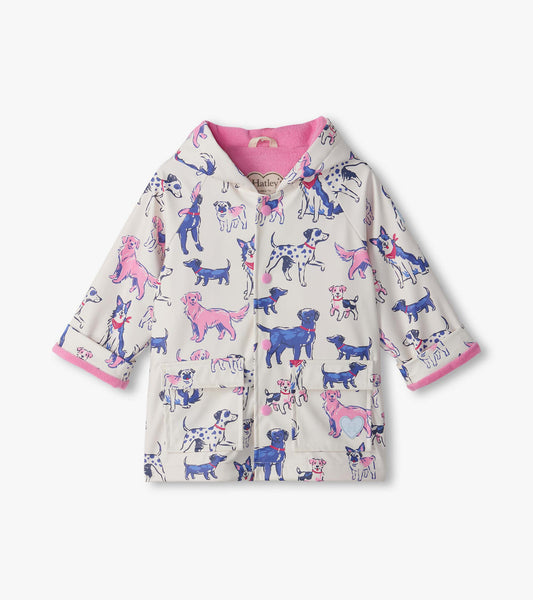 Little Pups Snap Raincoat