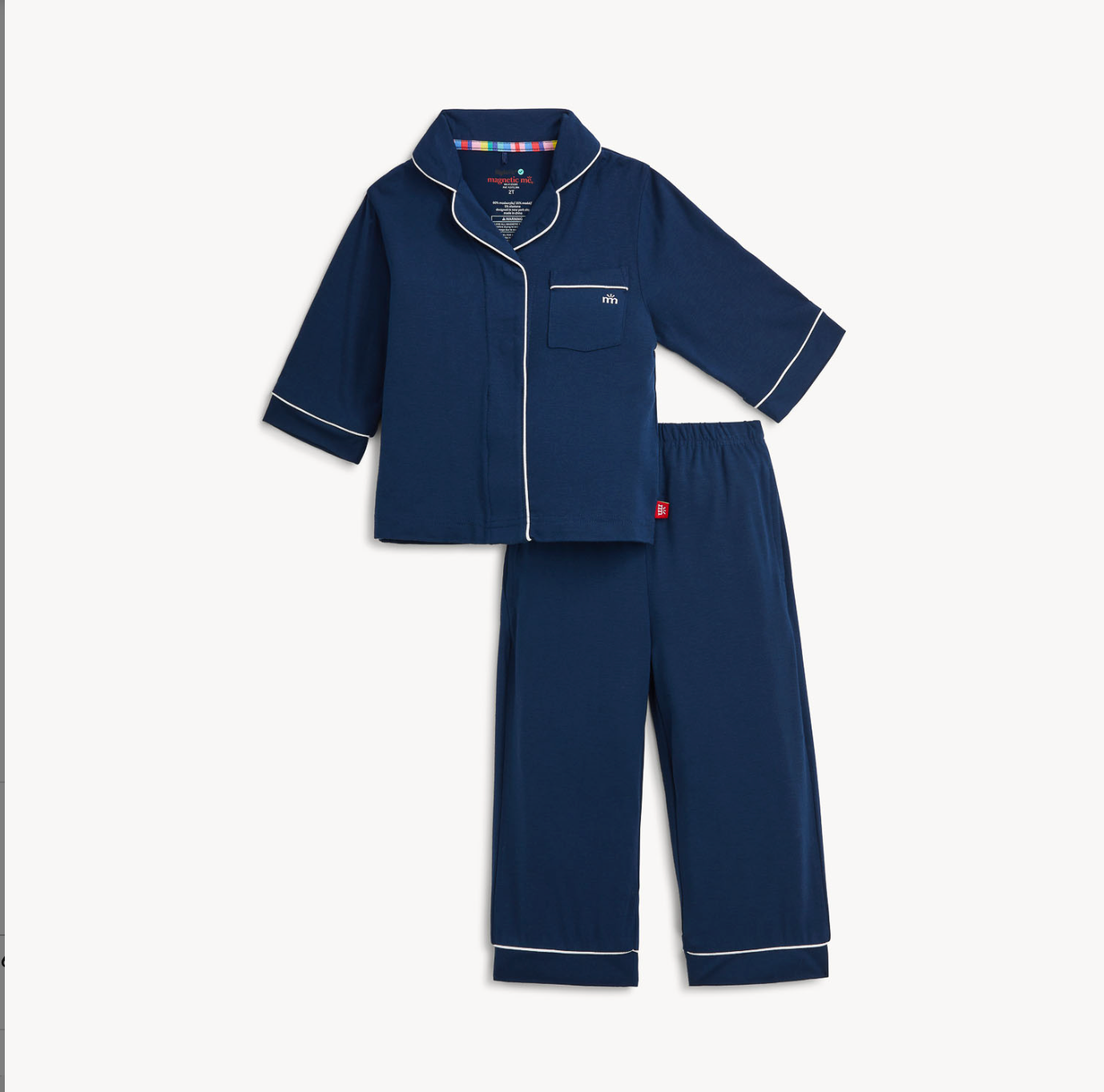 Navy Twist L\S PJ