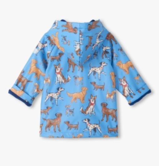 Little Pups Snap Raincoat