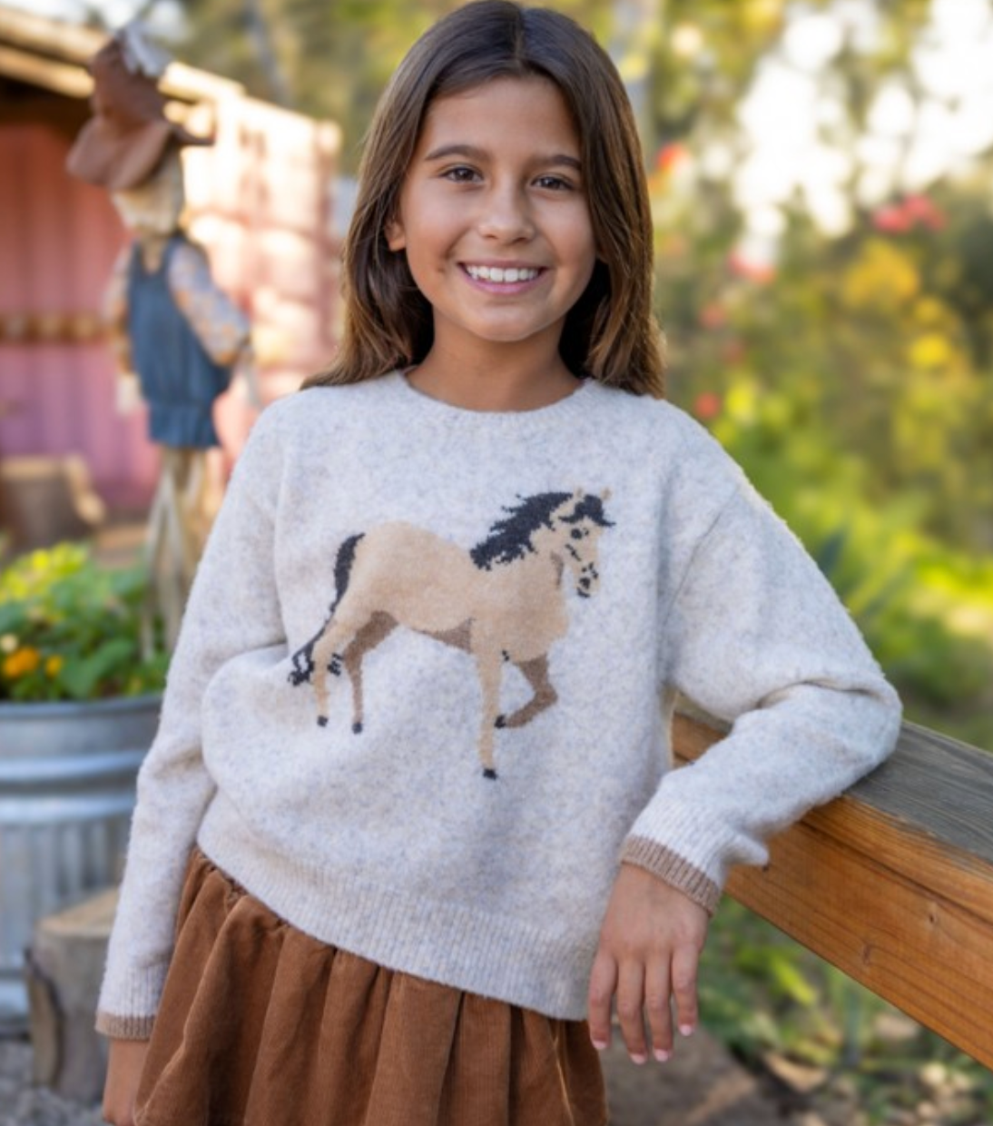 Camille Horse Sweater