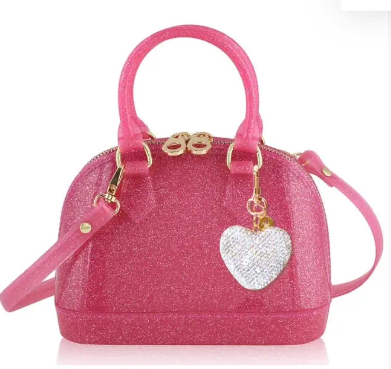 Cate in Hot Pink Sparkle: Charming Addition