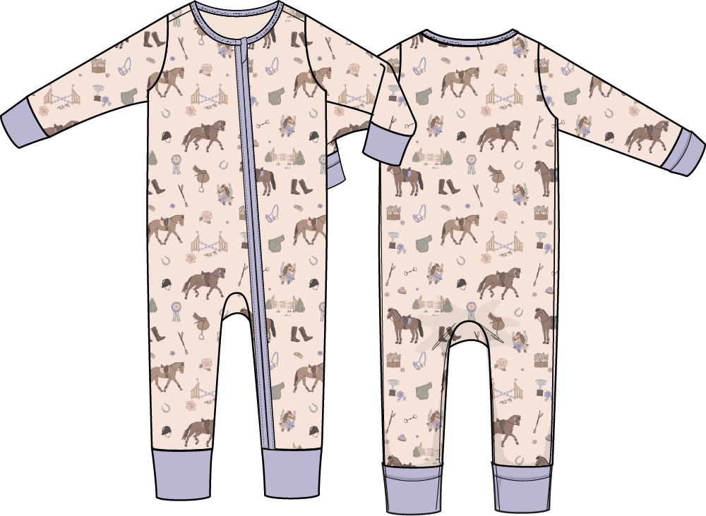 Pretty Equestrian Playsuit