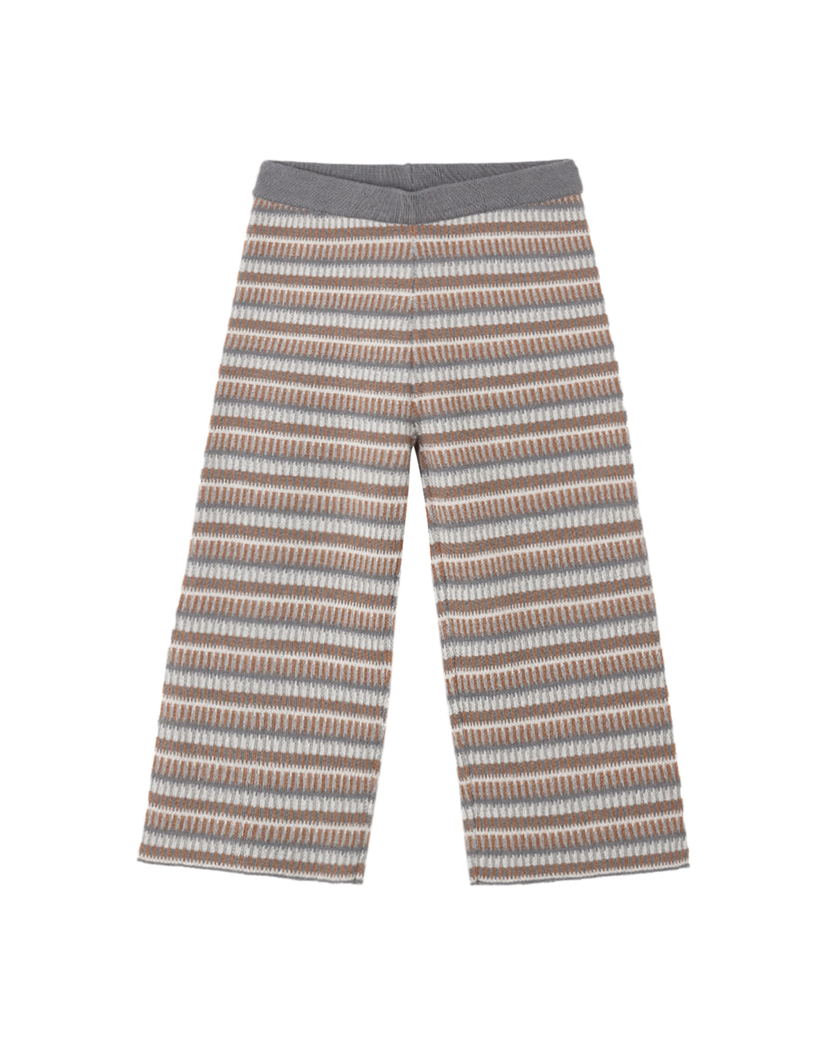 Boxy Crop Tee/Pant Set | Multi-Stripe