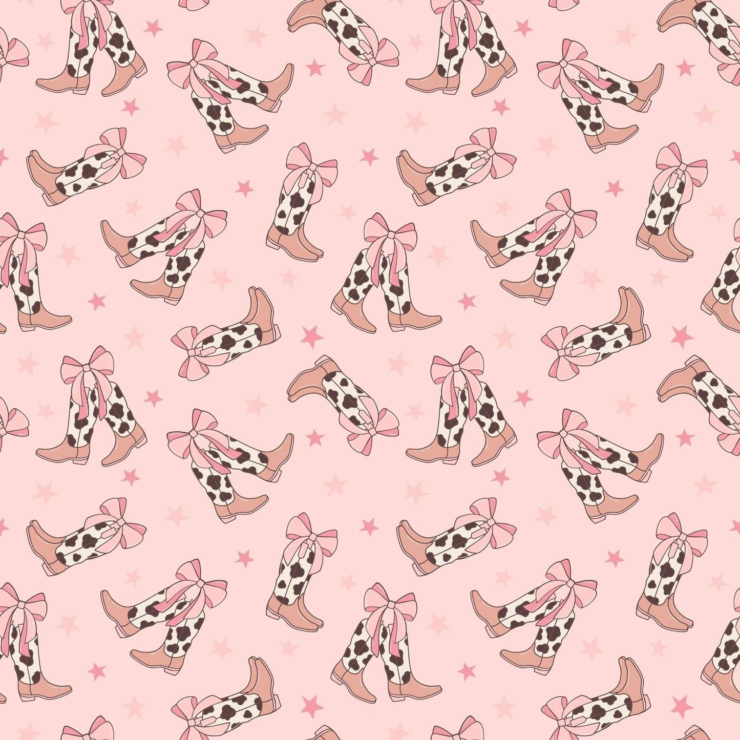 Big Kid Pajama - Cowhide Boots