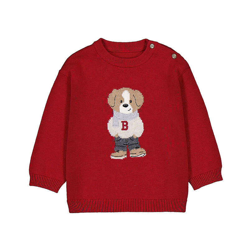 Bear Intarsia Sweater