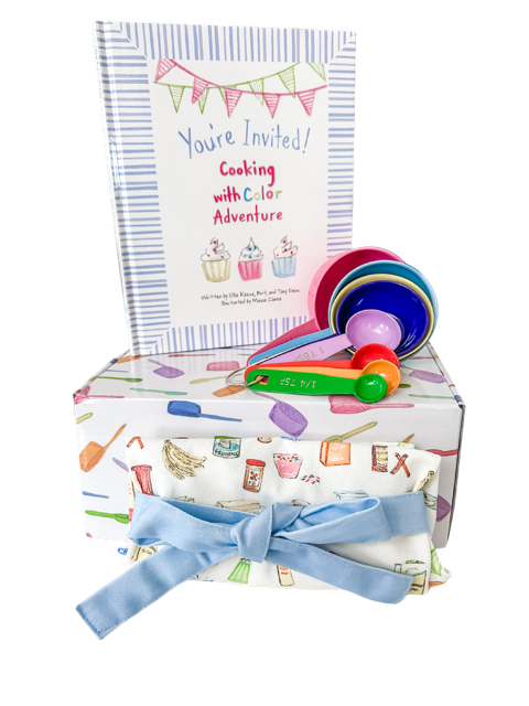 You're Invited: Cooking with Color Apron