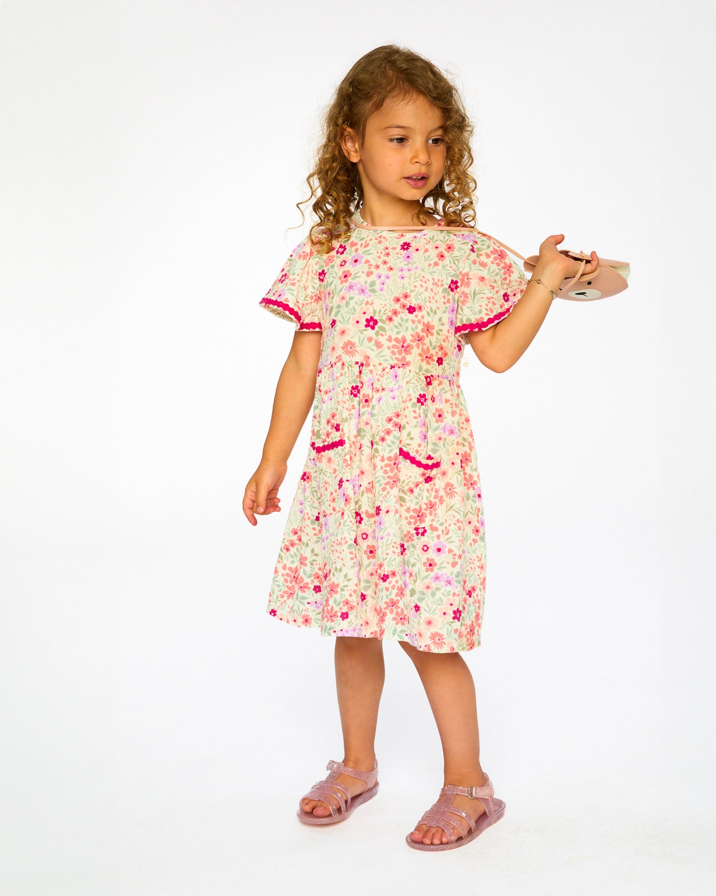 Muslin Floral Dress
