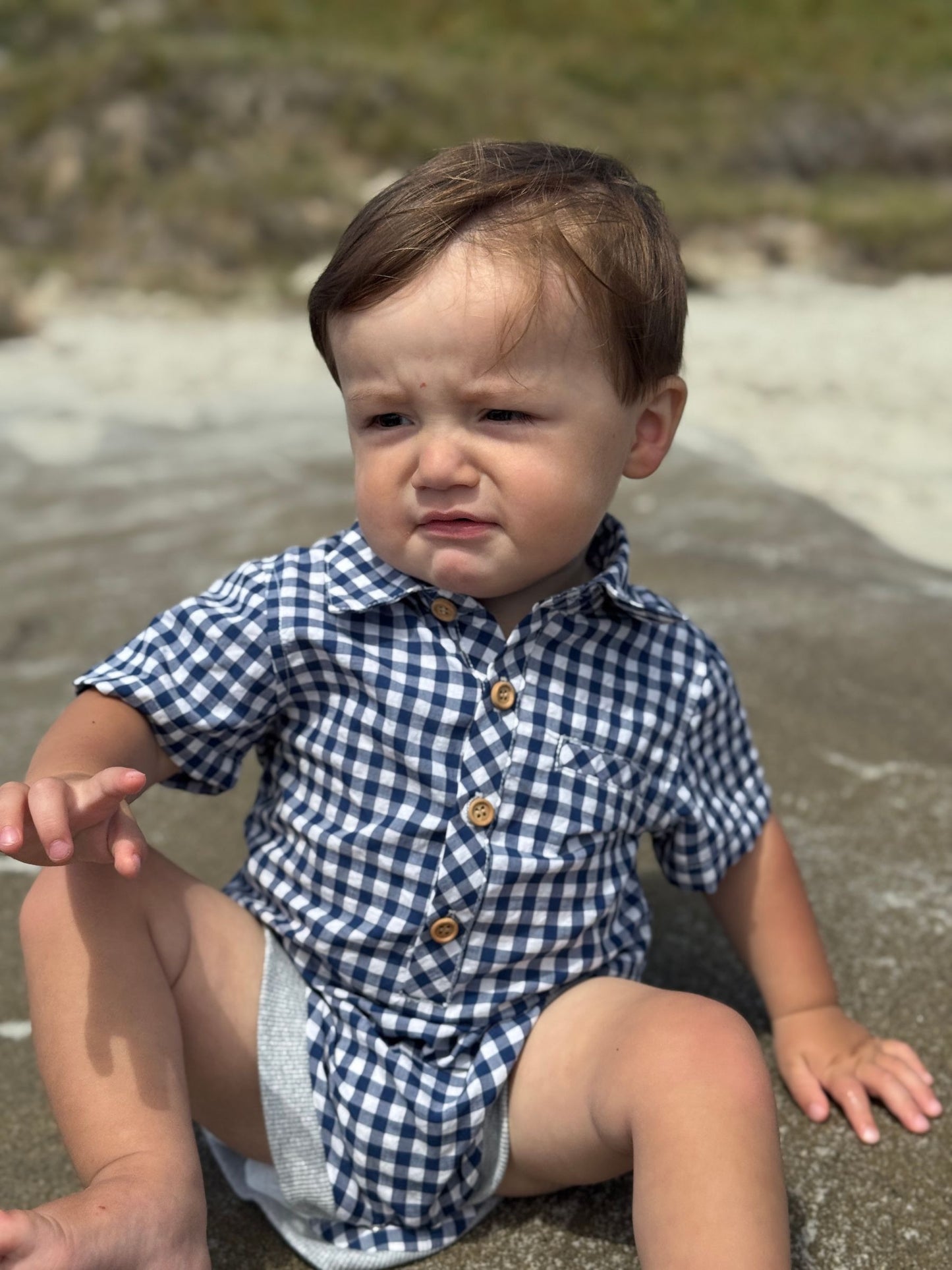 HELFORD Collared Cotton Bodysuit