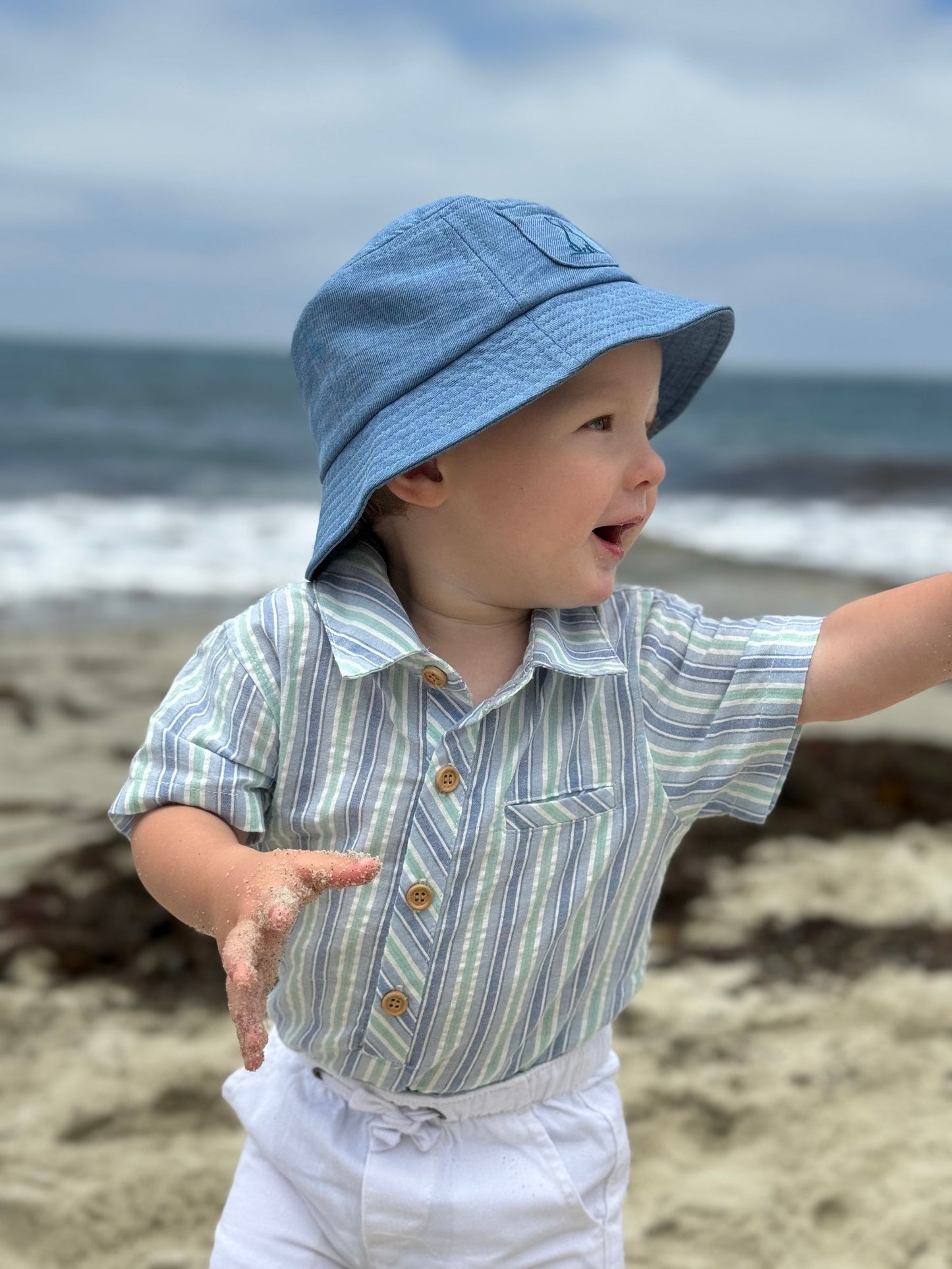 HELFORD Collared Cotton Bodysuit