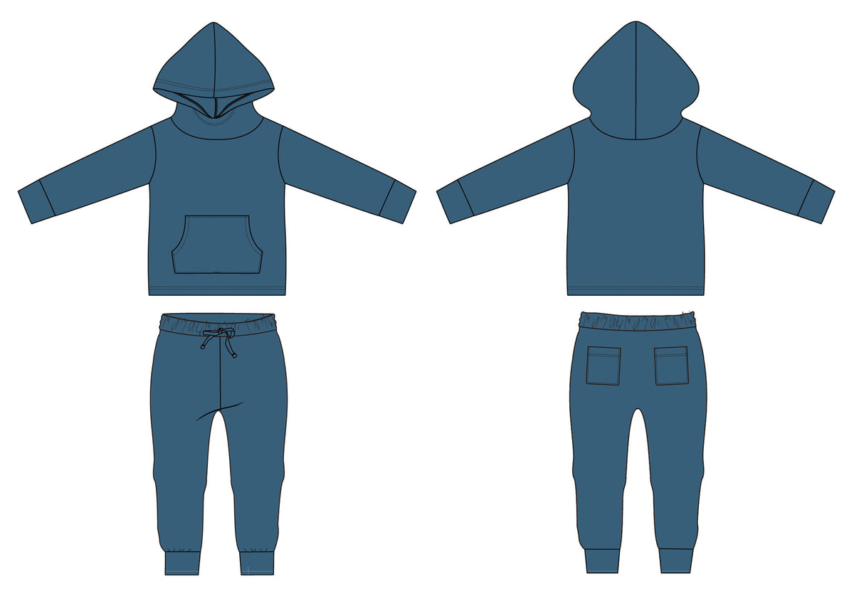 Hooded Jogger Set