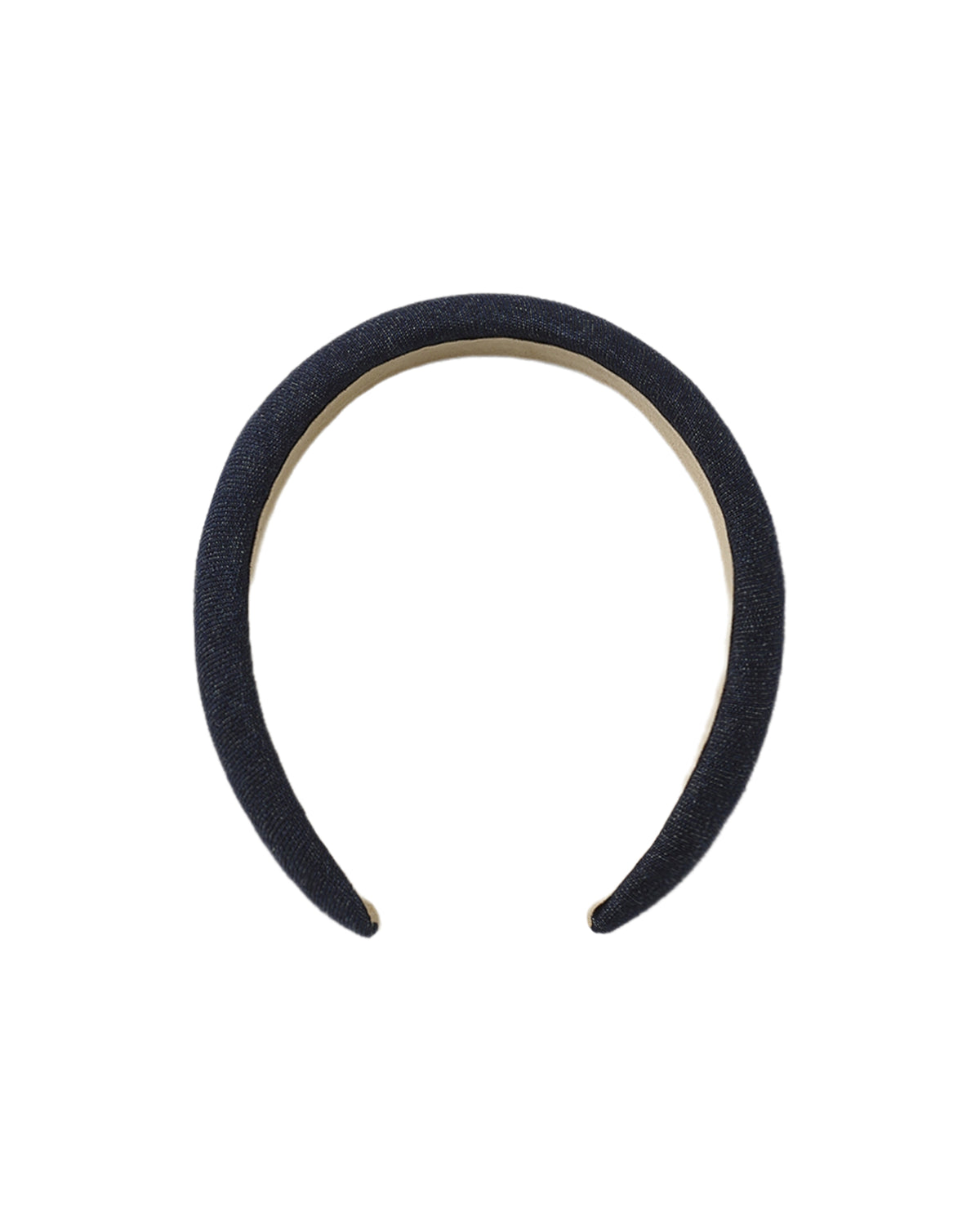 Padded Indigo Headband / One Size
