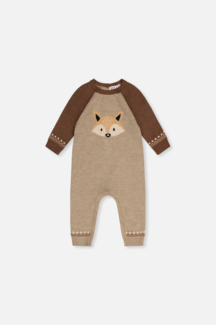Knit Fox Playsuit