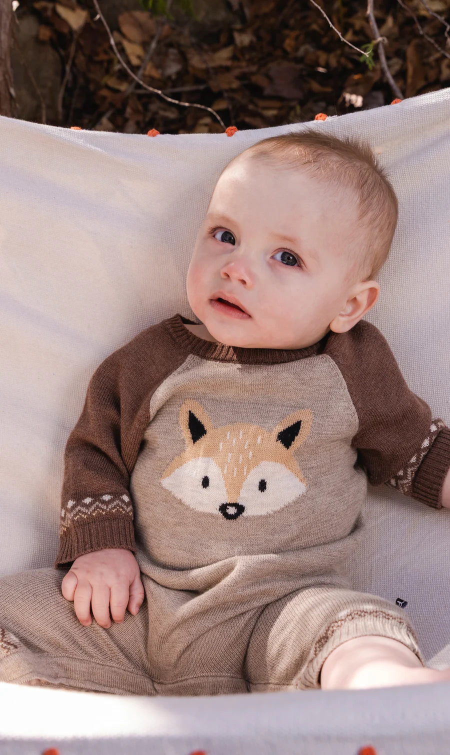 Knit Fox Playsuit