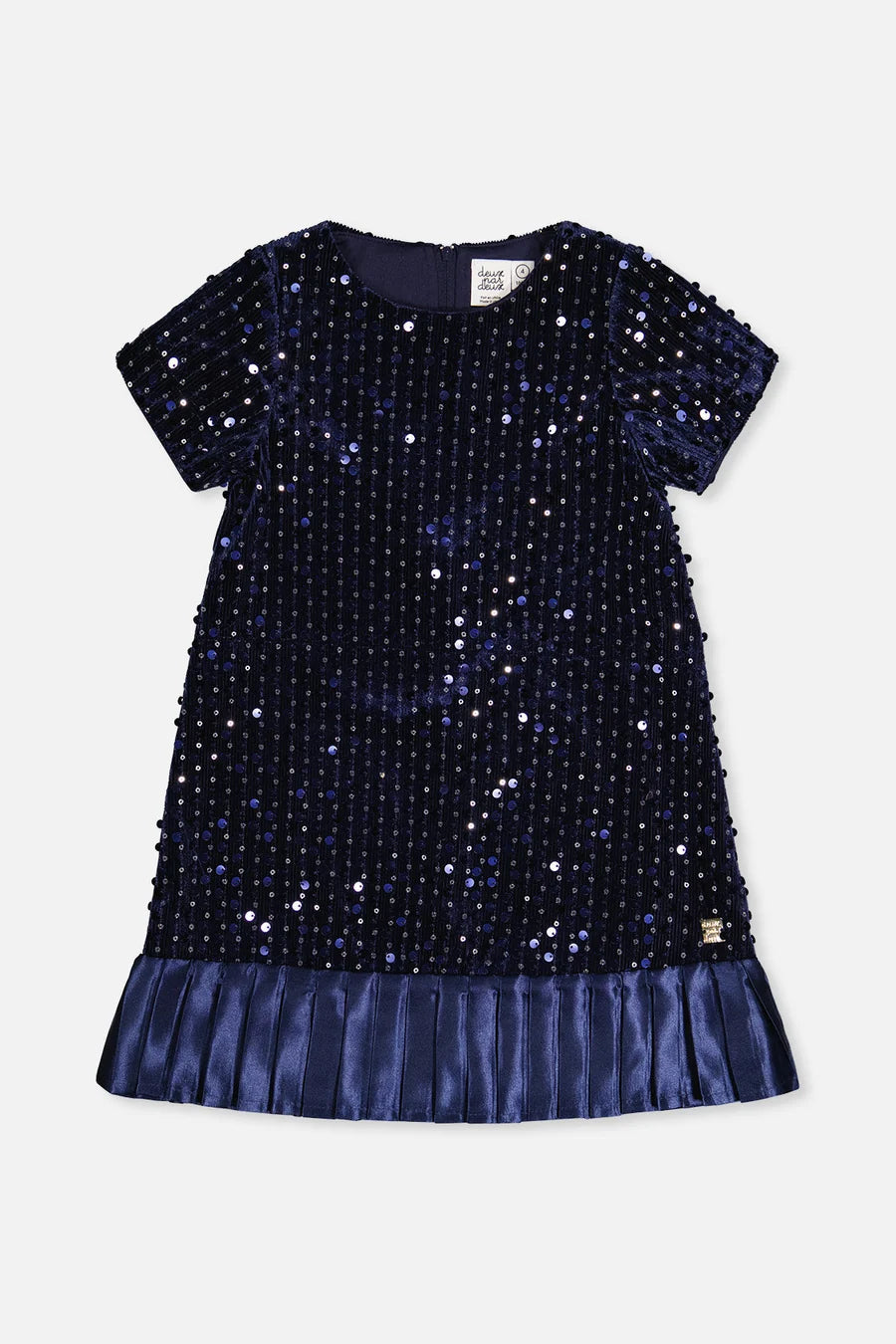 Navy Sequin Dress
