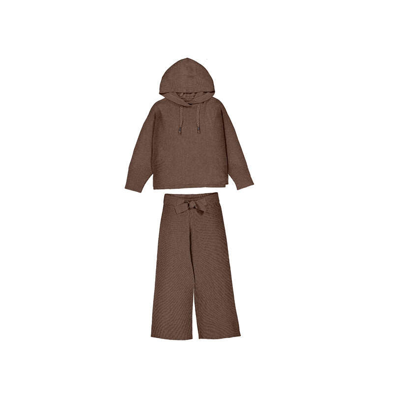 Knit Hoody Set