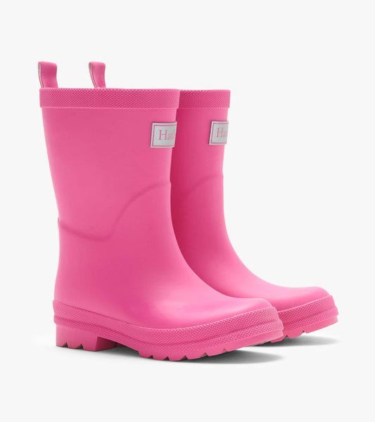 Pink Yarrow Matte Rain Boots