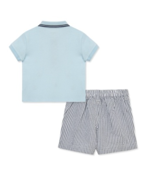 Nautical Polo & Shorts Set