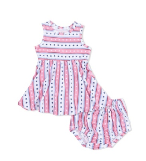 Stars and Stripes - Tank Dress & Bloomer