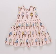Alyssa Dress - Pink Soft Serve