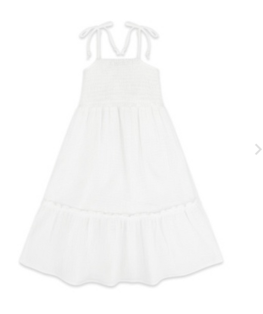 Harper Dress in White