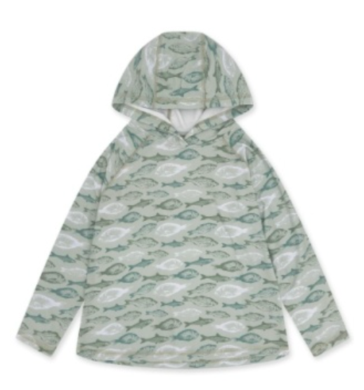 Reel Deal Tech Hoody UPF50+ for Boys | Feather 4 Arrow Performance