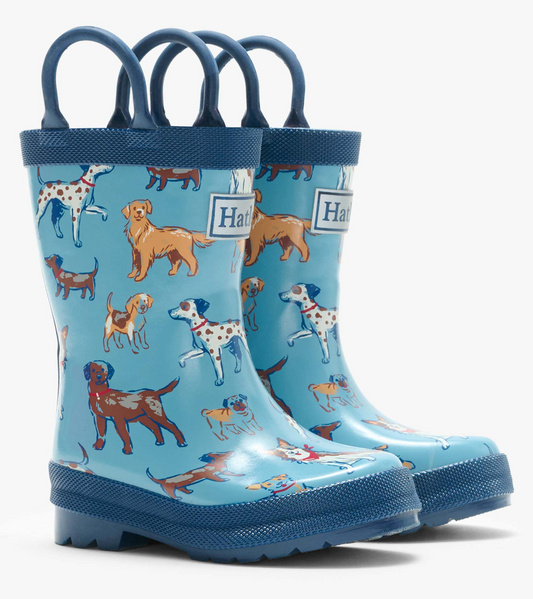 Little Pups Rain Boots with Handles