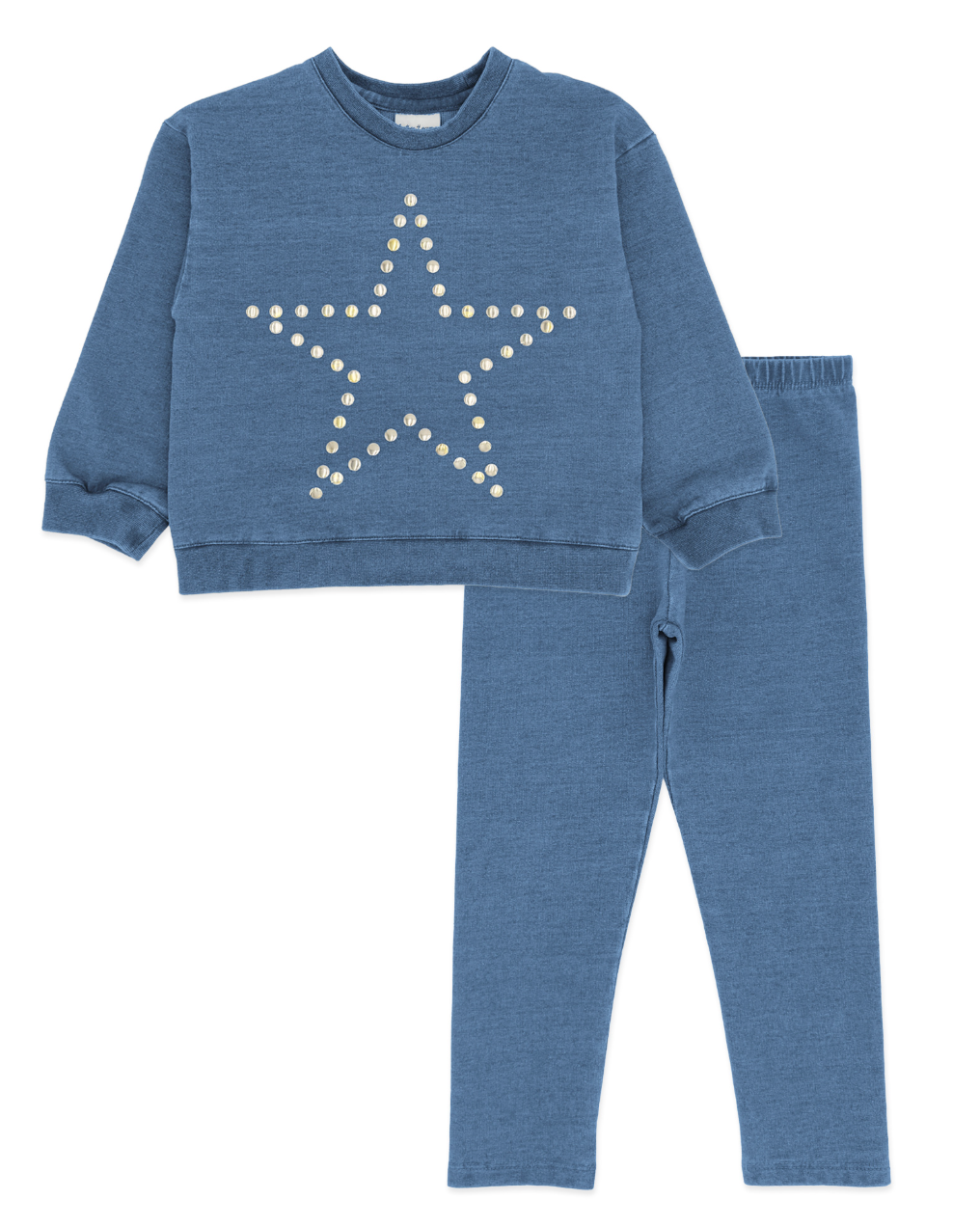 Playtime Star Knit Denim Set