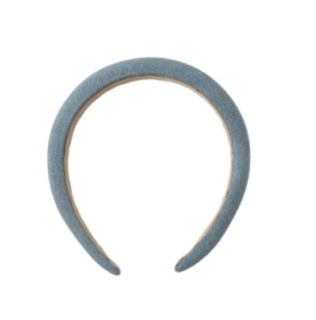 PADDED HEADBAND WASHED BLUE