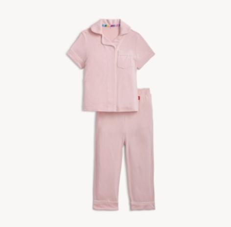 BLUSH PIPED MAGNETIC S/S PJ