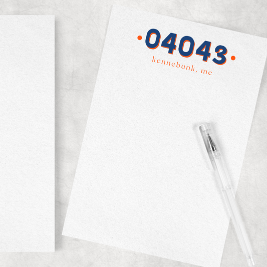Custom Zip Code Notepads 5 x 7
