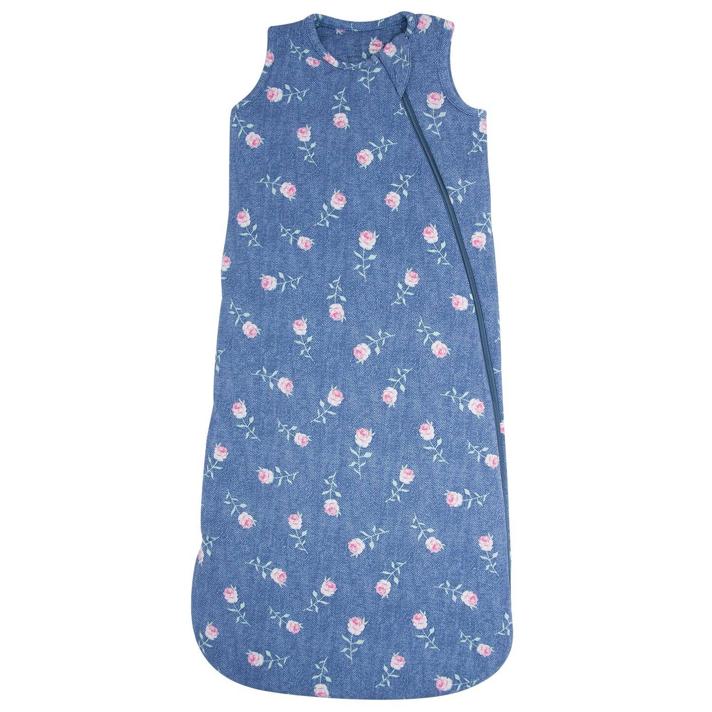 Bamboo Sleep Sack  -  Roxanne "Denim Roses"