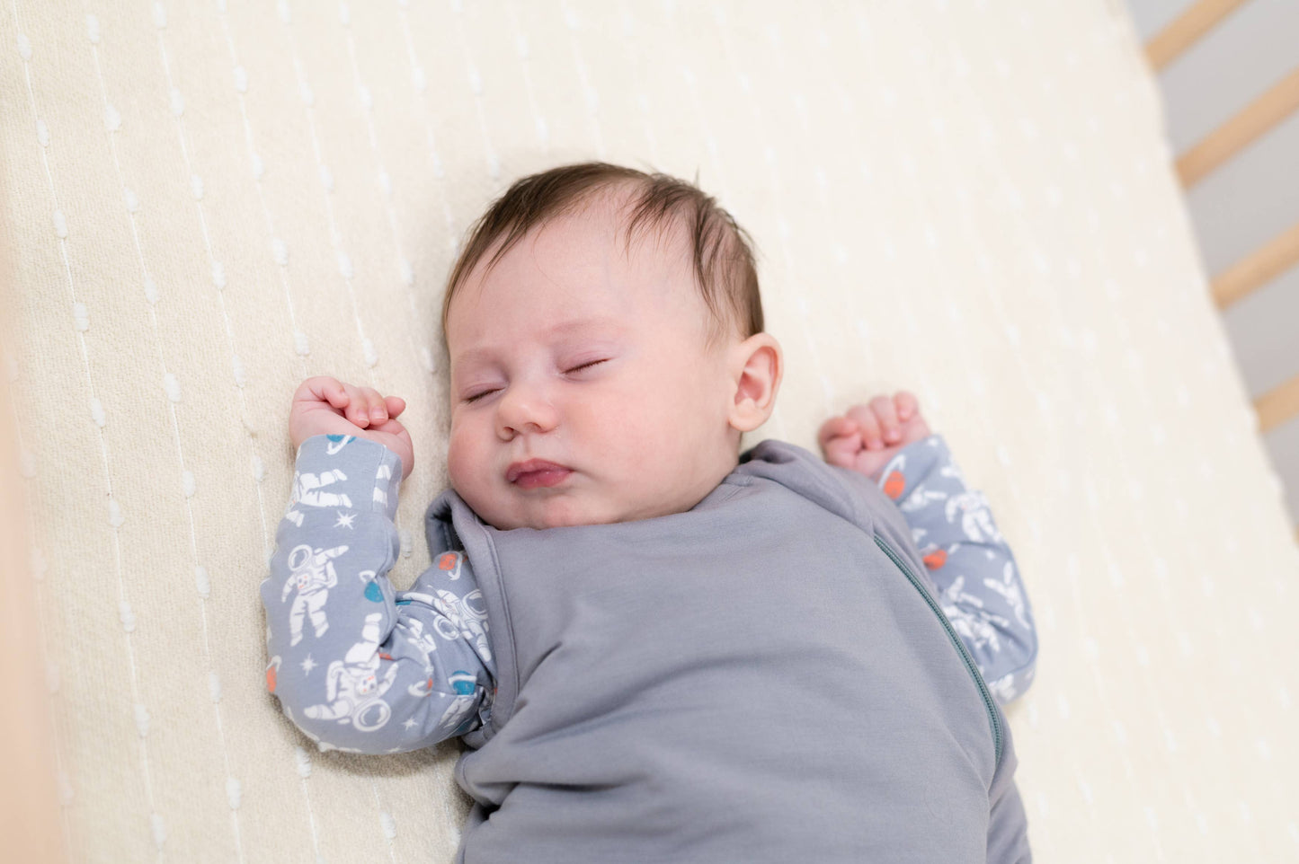 Bamboo Sleep Sack: Steely Grey