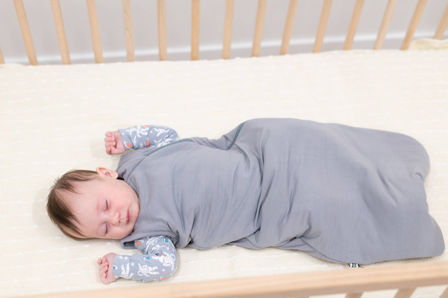 Bamboo Sleep Sack: Steely Grey