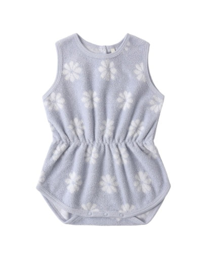 CINCH PLAYSUIT PERIWINKLE DAISY
