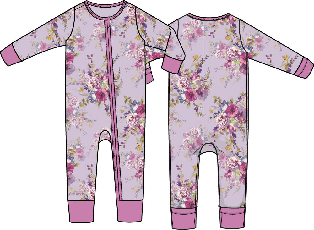 Dahlia Floral Playsuit