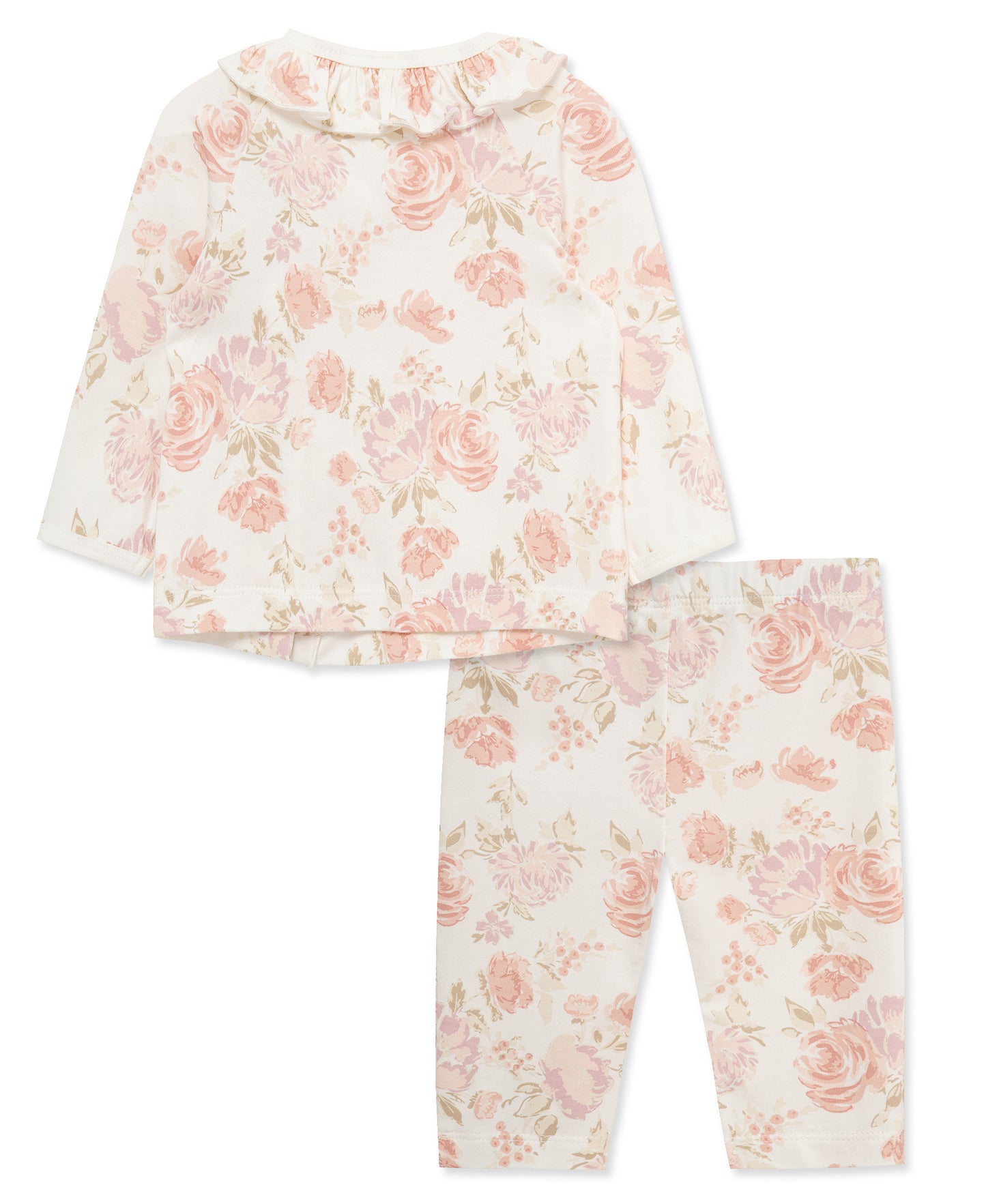 Floral Organic Cardigan Set