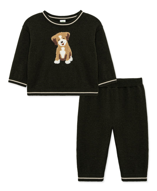 Boucle Puppy Sweater Set