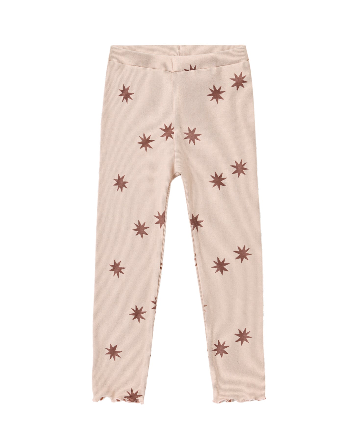 Clay Stars Ruffle Sweatshirt & Ribbed Legging