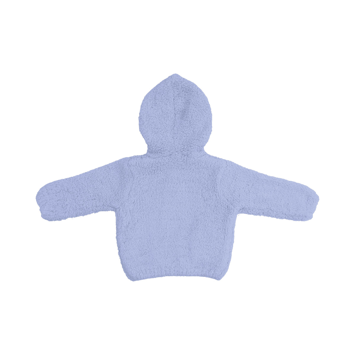 Chenille Hooded Jacket w/ Striped Texture