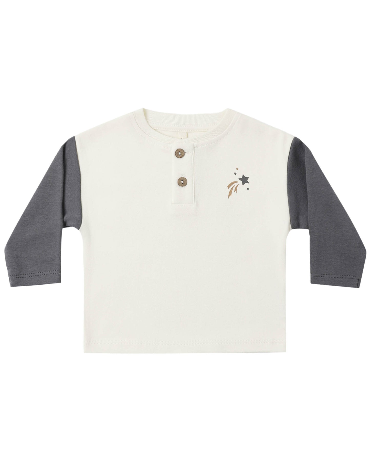 Organic Star L/S Henley & Pant Set