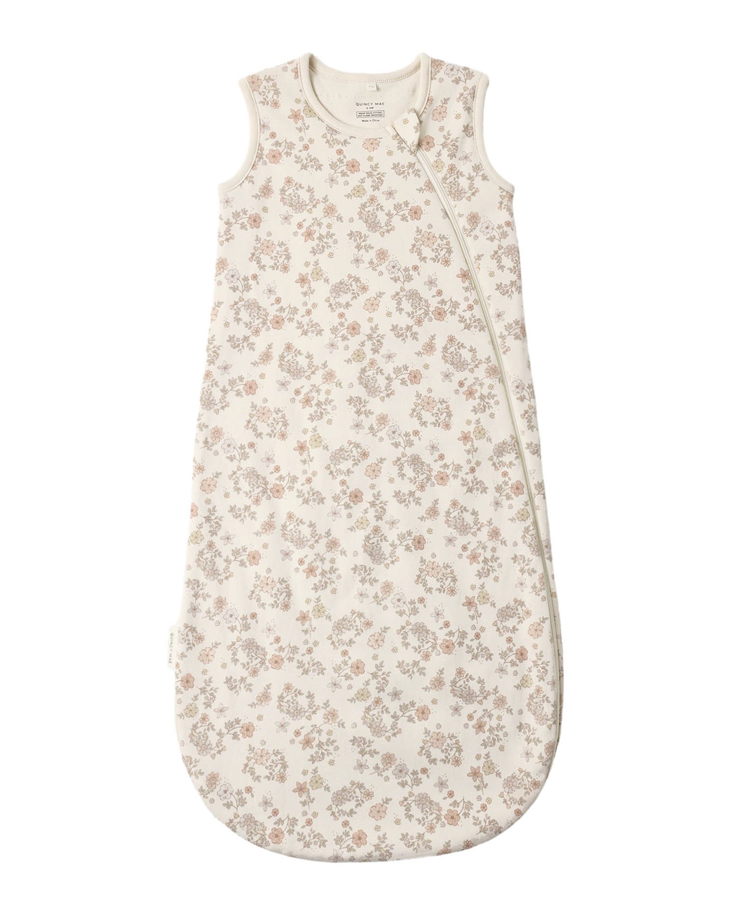 JERSEY SLEEP BAG FLORAL VINE