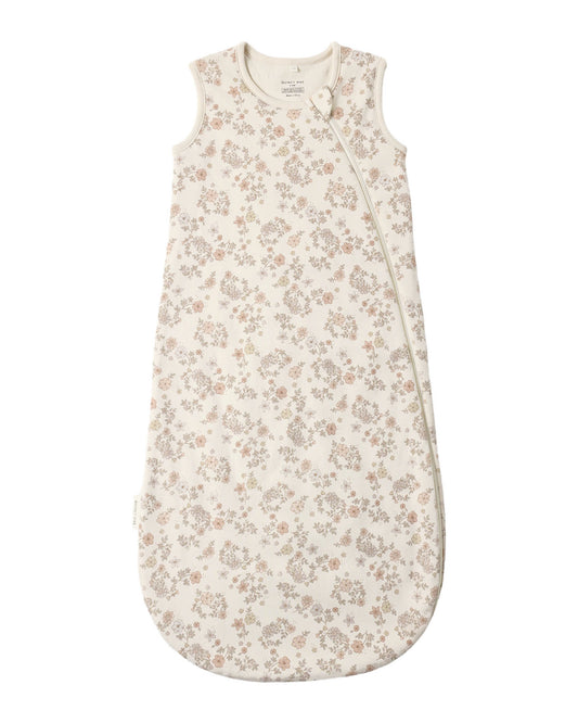 JERSEY SLEEP BAG FLORAL VINE
