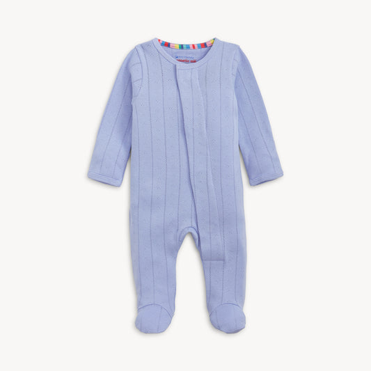 Pointelle Organic Footie