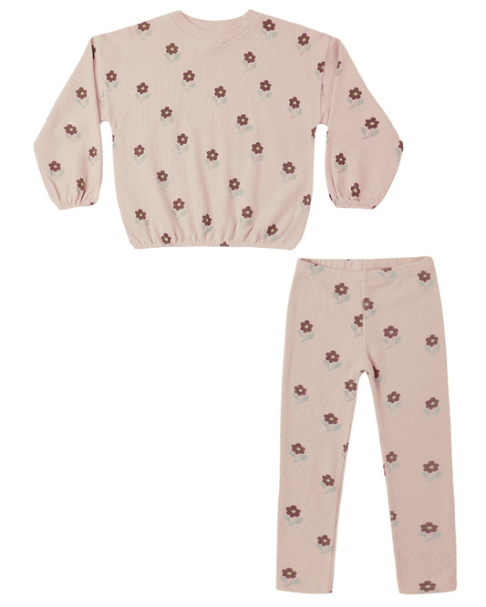 Spongey Knit Set | Petal Daisy