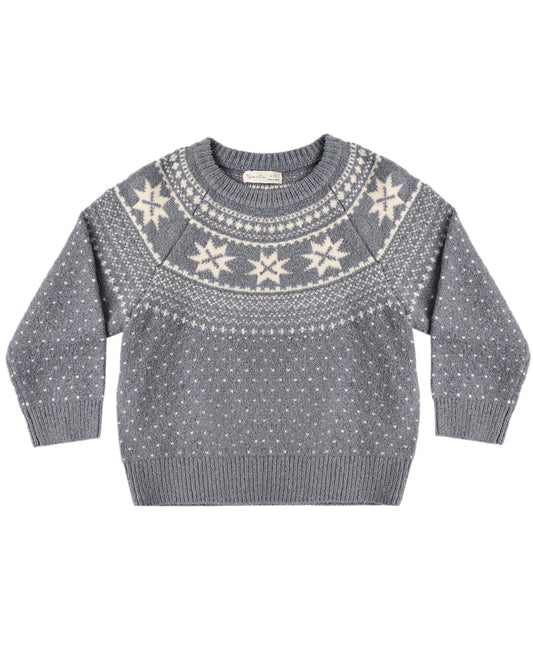 Fair Isle Sweater Collection | Slate
