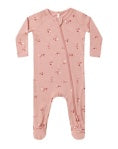 Heart Confetti Bamboo Zip Footy